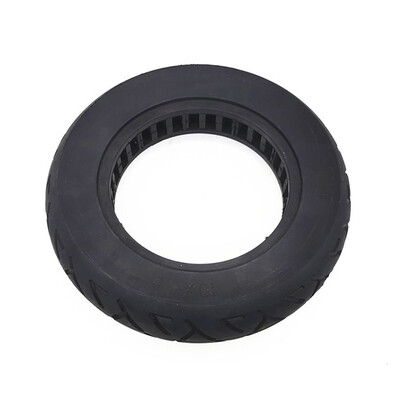 

Black Hollow Solid Tire Air Free High Elasticity 10 Tyre Electric Scooter 120kg