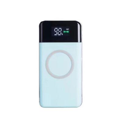 

2019 New Qi Wireless 20000mAh Power Bank 2USB LED CLD Portable Fast Charger External Battery For iPhone Android
