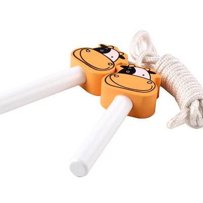 

Tailored 24 Meter Cartoon High Quality Wooden Handle Jump Rope Toy