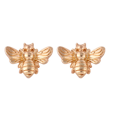 

New Fashion Women Ladies Cute Silver Gold Tiny Elephant Bee Animal Stud Earrings Vintage Earring Jewelry Gifts
