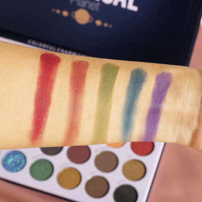 

40-color Eyeshadow Palette Waterproof Pearlescent Accessorices Charming Non-stick Cup Colorfast Shimmer Matte Eye