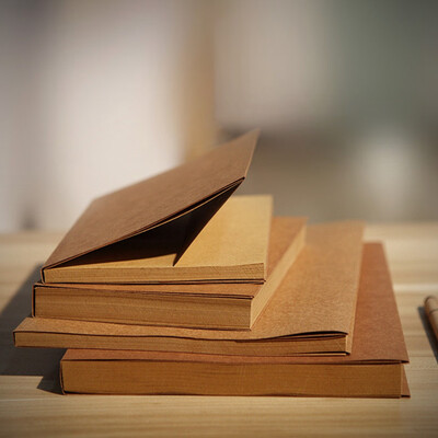 

Blank Notebook Vintage Travel Diary Notepad for Memos Painting&office