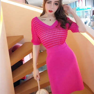 

2019Casual Green Striped T Shirt Female Summer Casual T shirt Women Tops Striped Tshirts V Neck Shits