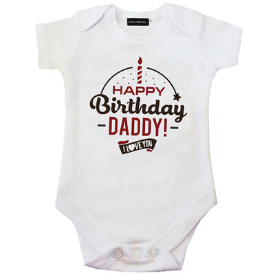 

Infant And Childs Birthday Print Jumpsuit Easy To Wear Clothes For Children