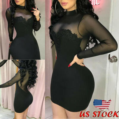 

Sexy Womens Bandage Bodycon Evening Party Cocktail Club Short Mini Dress