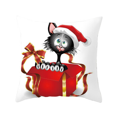 

Tailored Christmas Super Soft Sofa Car Home Waist Cushion Cover Throw Pillow Case
