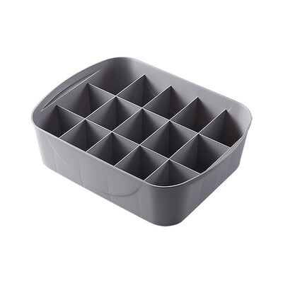 

Gobestart Underwear Storage Box Underwear Socks Storage Compartment Plastic Finishing Box