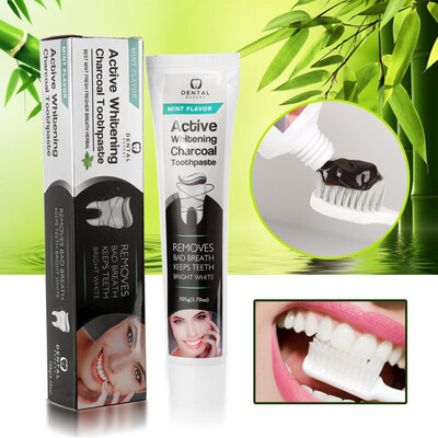 

105g Activated Charcoal Black Tooth Charcoal All-purpose Toothpaste Bamboo Paste Whitening Teeth