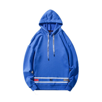 

Toponeto Men Casual Autumn&Winter Letter Printed Round-Neck Long Sleeve Top Hoodies