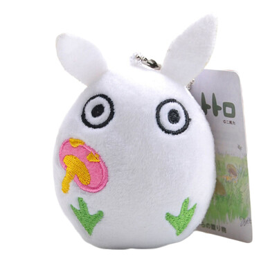 

Totoro Doll Cartoon Keychain Plush Detachable Key Rings Toy Gift for Child