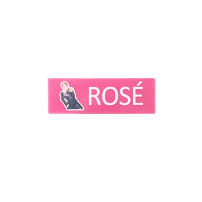 

Exquisite Life Essential Kpop Blackpink Blackpink Official Same Paragraph Brooch Badge Hot Gift for Fans