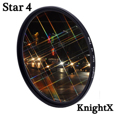 

KnightX 4 6 8 Points Star Lens Filter for Nikon D3300 D3200 D3100 D3000 D5300 D5200 D5100 D5000 D7000 D7100 DSLR Ca
