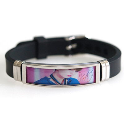 

KPOP BTS Bangtan Boys New Signature Strap Adjustable Bracelet Stainless Steel Unisex Sports Bracelet ARMY Hot Gift