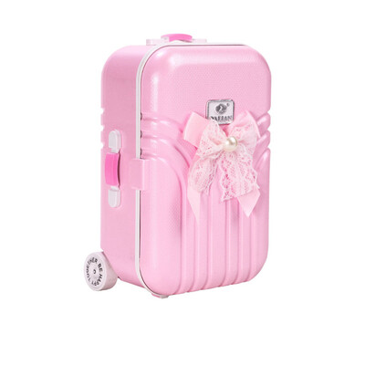 

Tailored Creative Mini Suitcase Toy For 235 inch BJD Girl Doll Fashion Trunk Luggage Box