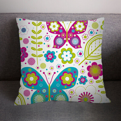 

〖Follure〗Print Pillow Case Polyester Sofa Car Cushion Cover Home Decor