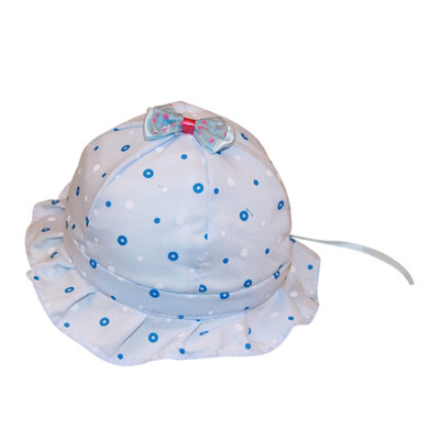 

Casual Fashion Baby Cap Kids Toddler Cute Polka Dot Printing Bucket Hat Childrens Gift