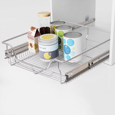 

Pull-Out Wire Baskets 2 pcs Silver 197"