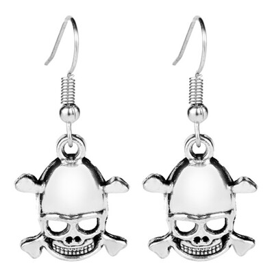 

Girl Lovely Enamel Pumpkin Ghost Shape Dangle Earrings Halloween Cosplay Drop Earrings
