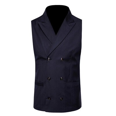 

Toponeto Mens Fashion Business Casual Wedding Waistcoat Tops Vest Jacket Top Coat