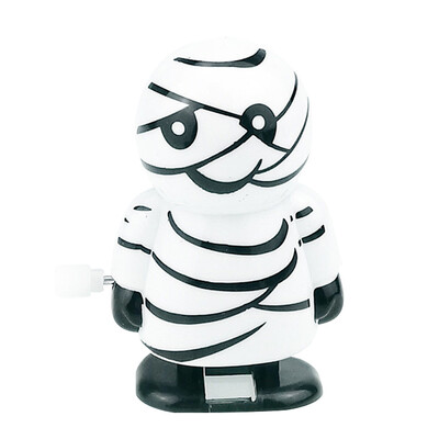 

〖Follure〗Halloween Clockwork Gift Wind Up Mummy Ghost Bounce Toy Educational Toys