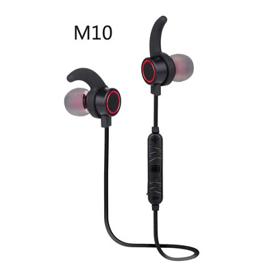 

30PCSLot M10 Bluetooth Earphone Stereo Wireless Sports Running With Mic Handsfree Volume Control For smartphones Free Shipping