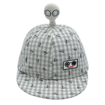 

Cotton Infant Baby Hats Cute Casual Striped Soft Eaves Kids Baseball Cap Baby Boy Girls Sun Protect Hat Caps