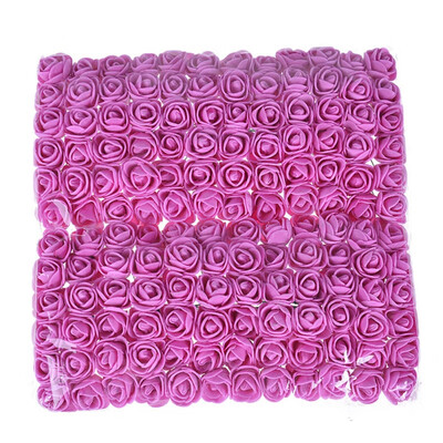 

Flower head PE flower foam small rose simulation wholesale candy box accessories artificial flower bouquet wreath with flowers