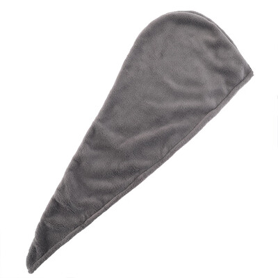 

1Pc Strong Absorbent Dry Shower Cap Thicken Coral Fleece Fast Dry Hair Scarf