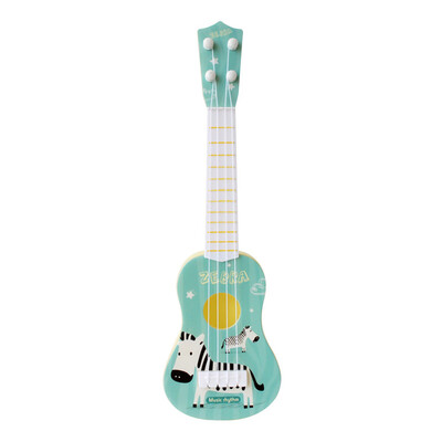 

Siaonvr Kids plastic Toy Sturdy Ukulele Non-toxic Musical Instrument Preschool Music