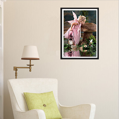 

Home Decor Fashion All-match DIY Birthday Gift Angle Girl Innovate Crystal Paintings