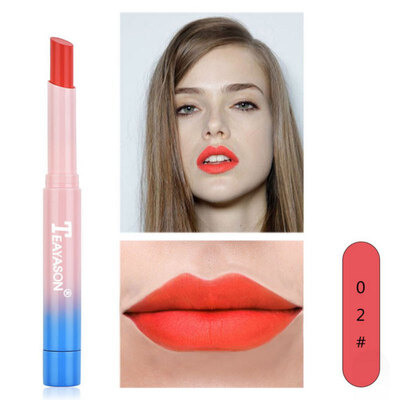 

Matte Lipstick Waterproof Non-stick Cup Long Lasting Colorfast Silky Velvet Lipstick