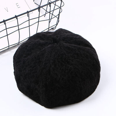 

Korean style Beret Beret8-angle cap autumn&winter womens point summer&winter pumpkin painters hat tide