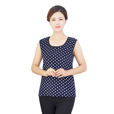 

Women Print Fleece Winter Casual Waistcoat Vintage Sleeveless Vest Bottom Tops