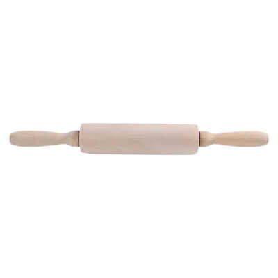 

Paint Wood Rolling Pin Bakeware Dessert Baking Cookies Dough Wooden Economic Roller