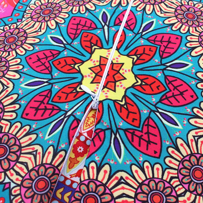 

〖Follure〗Indian Mandala Floor Pillows Round Bohemian Cushion Pillows Cover Case Cushions