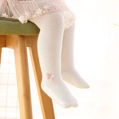

4 Colors Summer Toddler Baby Girls Soft Pants Leggings Children Cute Stretchy Mesh Design Trousers Bottoms