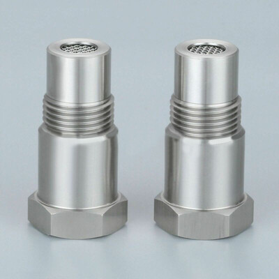 

2pcs CEL Oxygen Sensor Adapters Connector Mini Catalytic Converter Replacement