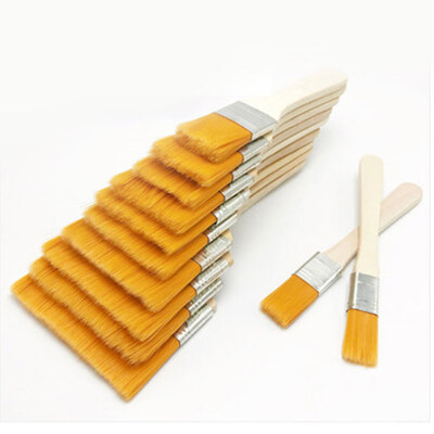 

12pcsset Watercolor Gift For Children Wall Decor With Wood Handles Paint Brush