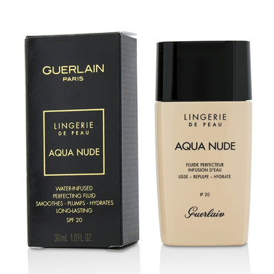 

GUERLAIN - Lingerie De Peau Aqua Nude Foundation SPF 20 - 05W Deep Warm 30ml1oz