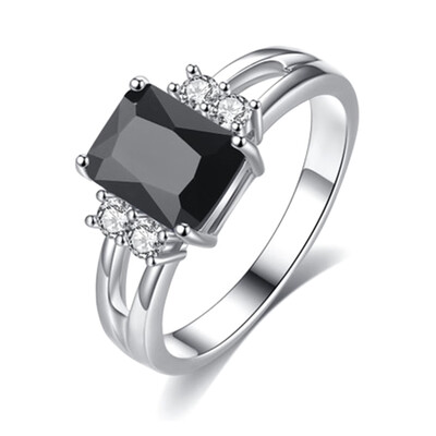 

Hot Sale 1Pc Fashion Jewelry Colorful CZ Zircon Wedding Rings For Women Bague Femme