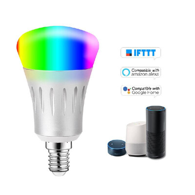 

V1- Smart WIFI LED Bulb RGBW LED Bulb 11W E27 Dimmable Light Phone Remote Control Group Control Compatible with Alexa Google Hom