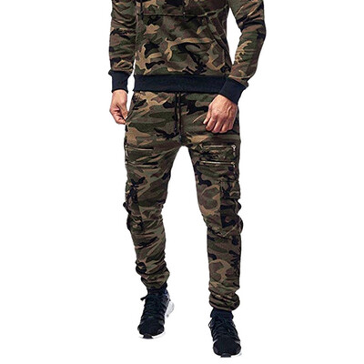 

Gobestart Fashion Mens Casual Solid Loose Patchwork Color Sweatpant Trousers Jogger Pant