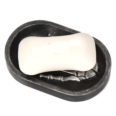 

Gobestart Creative Home Bathroom Drain Storage Soap Box Ghost Hand Soap Box