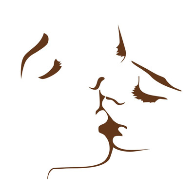 

Funny DIY Removable Wall Stickers Kiss Decor Self-Adhesive Art Mural Decals Bedroom Living Room TV Background