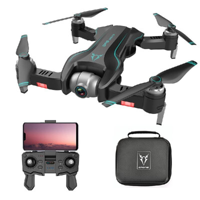 

S20 RC Drone With Camera 4K GPS APP Follow Mode Foldable Quadcopter Drone for Adult 3 Battery Storage Bag