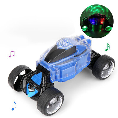 

Siaonvr Stunt Music Lighting Toy Car Off-Road Twist Car Toy Christmas Birthday Gift