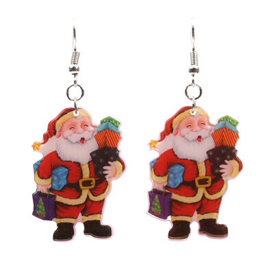 

Christmas Santa Claus Drop Dangle Earrings Ear Stud Earrings Gift Women Jewelry Christmas Gift