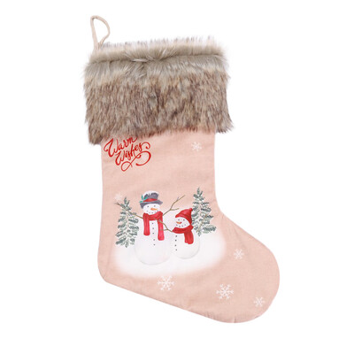 

Tailored Personalised Luxury Embroidered Xmas Stocking Sack Santa Deluxe Christmas A