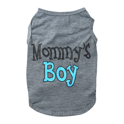 

Summer Pet Dog Vest Mommys Boy Breathable Puppy Cat Clothing for Small Dogs Chihuahua Yorkshire Shirts Pets Products