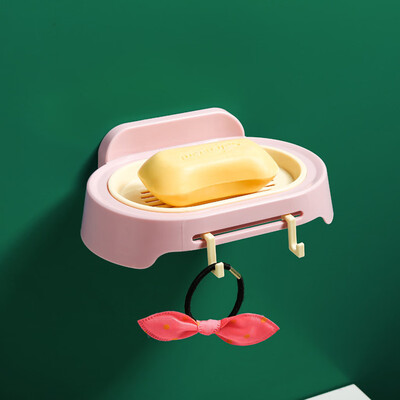 

〖Follure〗Bathroom Shower Soap Box Dish Storage Plate Tray Holder Case Soap Holder